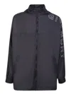Givenchy Black Nylon Track Jacket In Black
