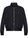 Givenchy Men Logo Jacket In Blue