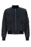 Givenchy Medallion Embroidered Bomber Jacket In Blue