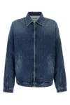 Givenchy Denim Jacket Collared Design Front Pockets In Blue