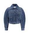 Givenchy Jean Paul Gaultier Multicolor The Yellow Butterfly Polyamide Cardigan In Blue