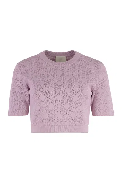 GIVENCHY JACQUARD KNIT TOP