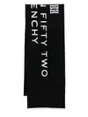 Givenchy Jacquard-logo Scarf In Black