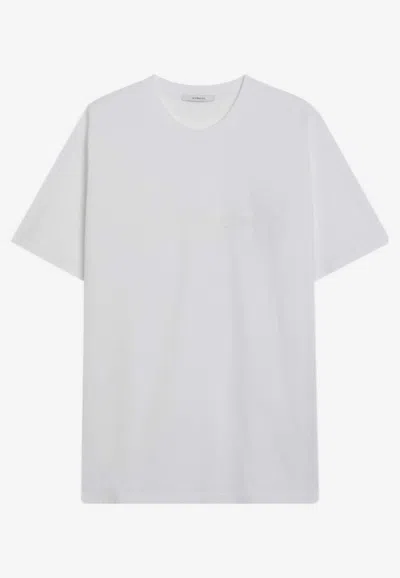 Givenchy Jacquard Logo T-shirt In White