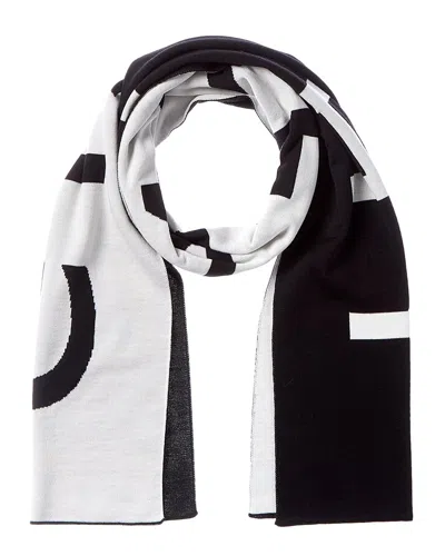 Givenchy Jacquard Wool Scarf In Multi