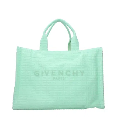 Givenchy Jacquard-logo Quilted Tote Bag In Green