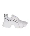 Givenchy Jaw Chunky Low-up Sneakers In White