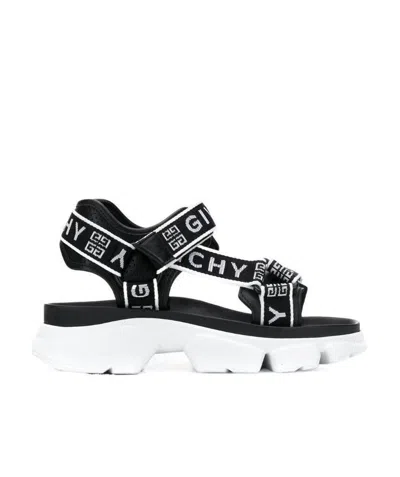 Givenchy Jaw Chunky Sandals In Black