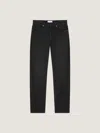 Givenchy Straight Fit Jeans With Crease Effect In Black