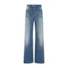 Givenchy Deep Blue Cotton Jeans In Blue