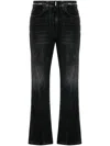 Givenchy Black Oversized Jeans In Black