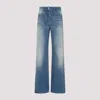 Givenchy Deep Blue Cotton Jeans In Blue
