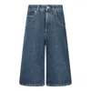Givenchy Denim Bermuda Short In Blue