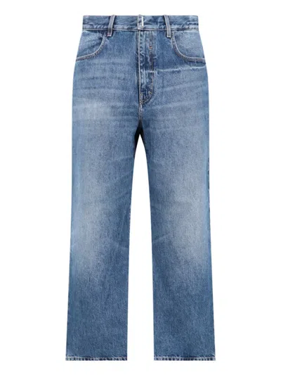 Givenchy Wide Jeans In Blue