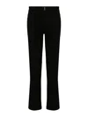 Givenchy Logo-plaque Slim-cut Jeans In Black