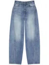 Givenchy Light Blue Cocoon Jeans In Blue