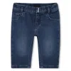 Givenchy Denim Jeans For Baby Boy With Logo In Blue
