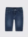 Givenchy Denim Jeans For Baby Boy With Logo In Denim