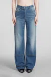 GIVENCHY GIVENCHY JEANS IN BLUE COTTON