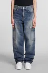 GIVENCHY GIVENCHY JEANS IN BLUE COTTON