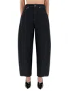 Givenchy Jeans In Denim In Black