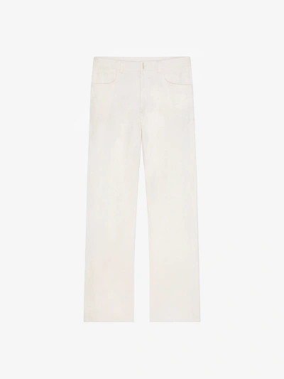 Givenchy Jeans In Denim In Pale Pink