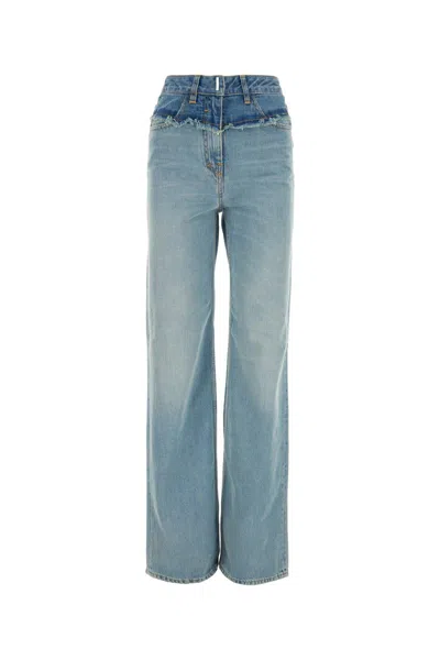 Givenchy Woman Denim Jeans In Blue