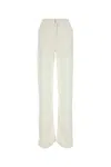 Givenchy Viscose And Denim Wide-leg Trousers In White