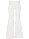 Givenchy Low-rise Flared Jeans In White