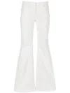 Givenchy Low-rise Flared Jeans In White