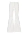 Givenchy Low-rise Flared Jeans In White