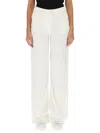 Givenchy Women Oversized Denim Jeans In White