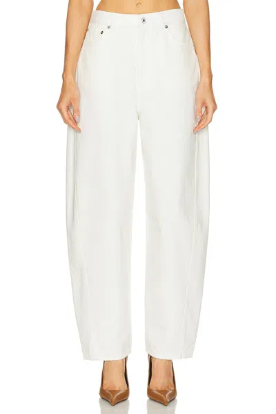 GIVENCHY COCOON PANTS IN WHITE DENIM