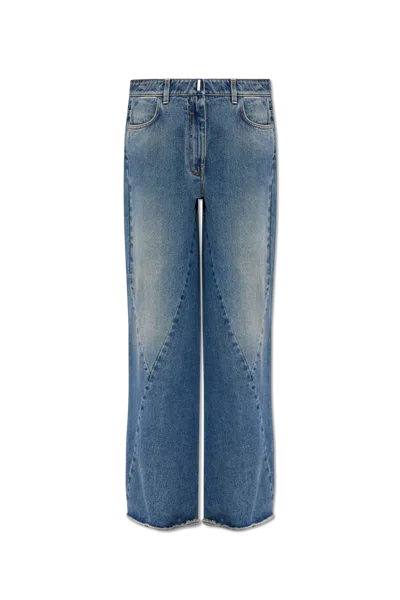 Givenchy Jeans With Vintage Effect In Blue