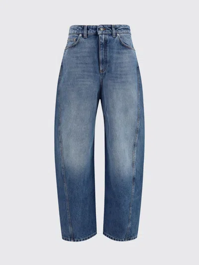 Givenchy Jeans Woman Color Gnawed Blue