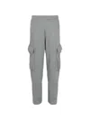 Givenchy Jersey Cargo Trousers In Gray