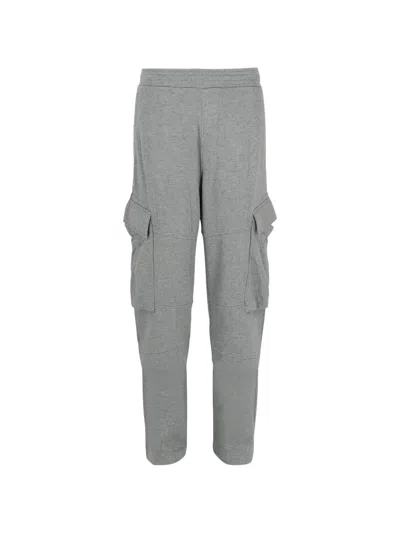 Givenchy Jersey Cargo Trousers In Gray