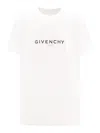 Givenchy Men White Cotton T-shirt In Blanco