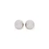 Givenchy Spherical Curve Stud Earrings In Grey