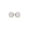 Givenchy Spherical Curve Stud Earrings In Grey