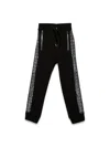 Givenchy Kids Kids Branding Track Pants In Black