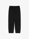 Givenchy Jogger Pants In Double Face Wool And Cashmere In Black