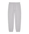 Givenchy Cotton Logo Patch Sweatpants In Gray