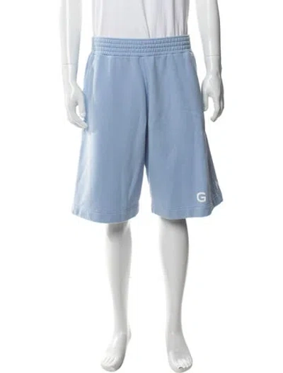 Pre-owned Givenchy Jogger Shorts In Blue