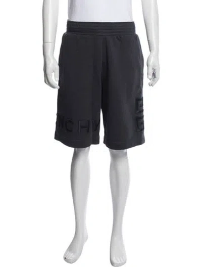 Pre-owned Givenchy Jogger Shorts In Grey