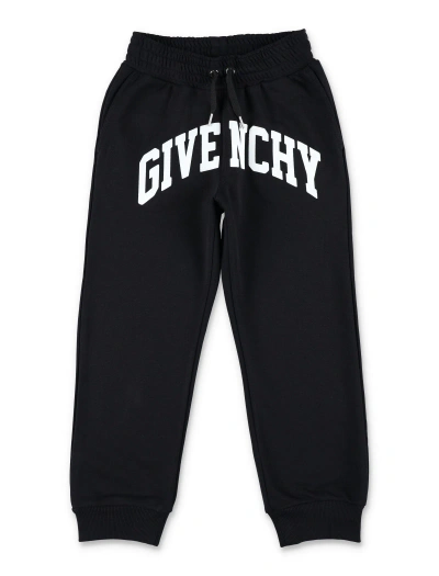 Givenchy Kids' Jogging Logo In Black