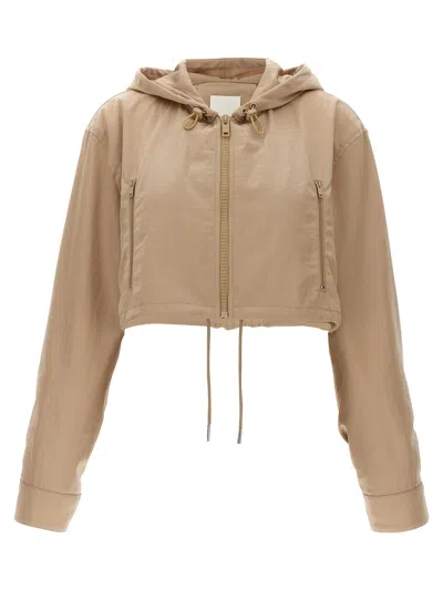 Givenchy K-way Logo In Beige