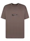 Givenchy Graphic Cotton T-shirt With Unique Logo Design And Distinctive Back Print In Purple