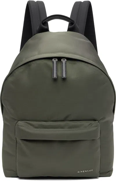 Givenchy Khaki Essential U Nylon Backpack
