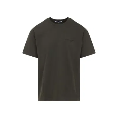 Givenchy Logo-detail Short-sleeve T-shirt In Green